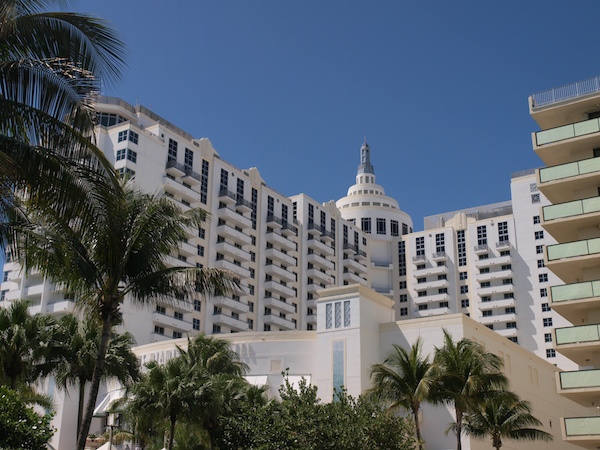 Hotel direkt am Miami Beach
