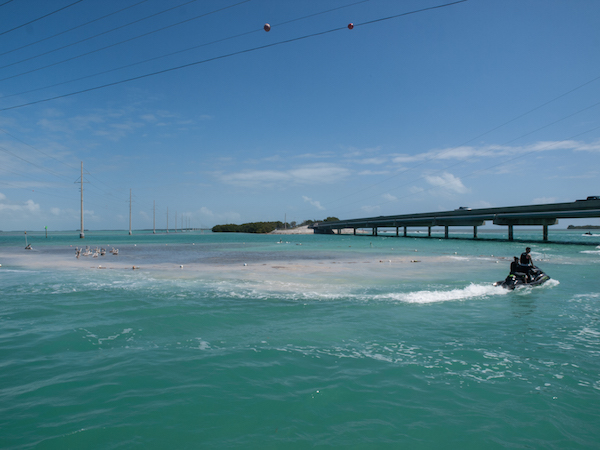 Ausblick von Marina auf Islamorada