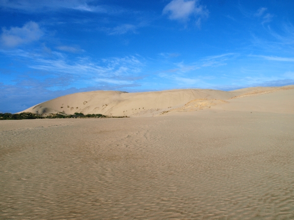 Sandplateau mit größer Düne