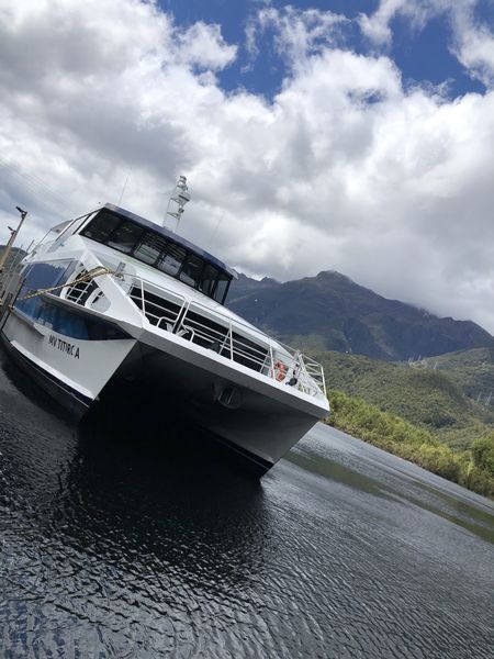 Boot zurück nach Manapouri