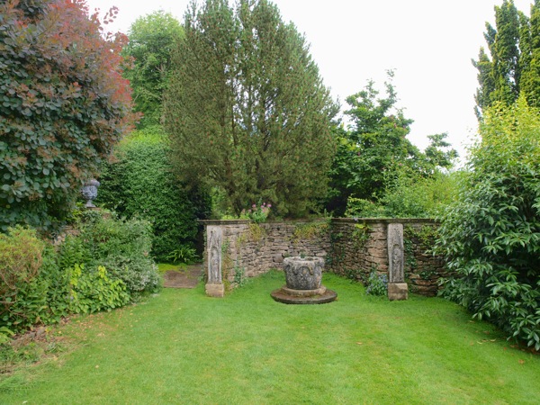 Terrasse im Iford Manor Garden