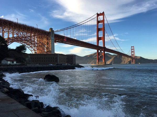 Fort Point - am Fuß der Golden Gate Bridge